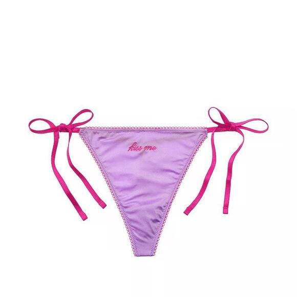 VICTORIA'S SECRET Side-Tie V-String Panty - Picture 1 of 2